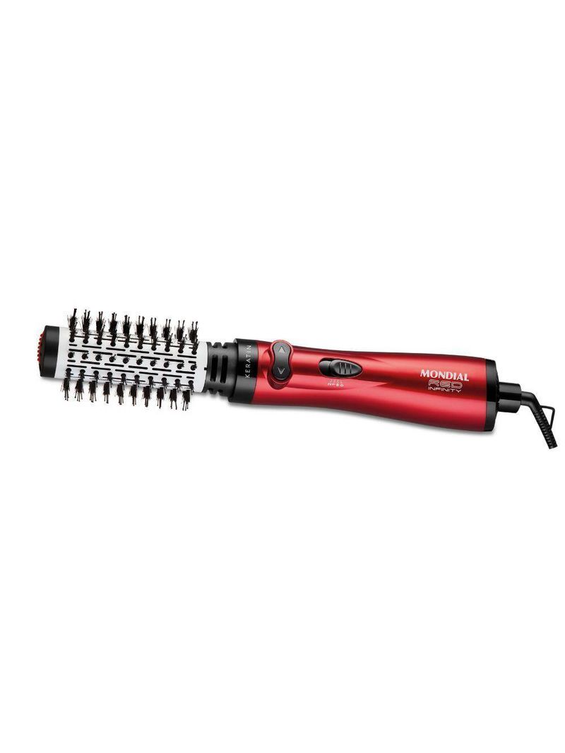 Escova Rotativa Mondial Infinity ER-11-KR Vermelho 220V