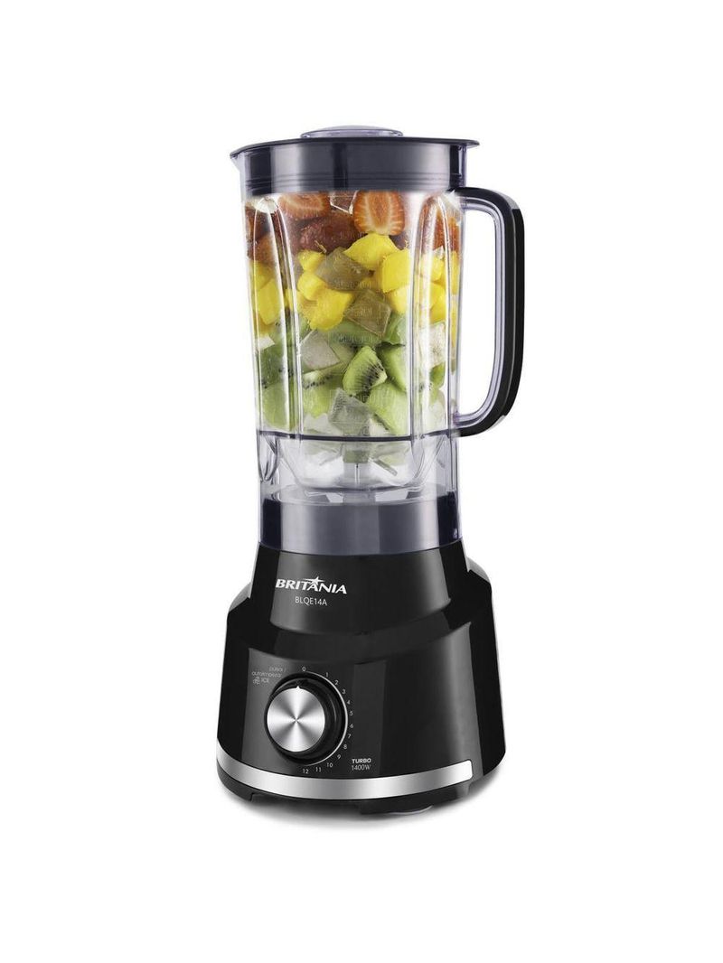 Liquidificador Britânia 1400W 12 Velocidades BLQE14A 110V