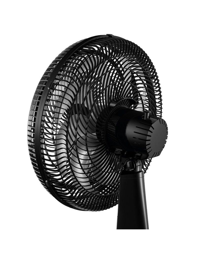 Ventilador De Mesa Mondial Turbo 8 Pás Vtx-40-8p Vent 40cm-127v-preto/prata