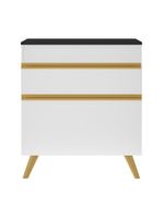 Gabinete Banheiro 1 Porta E 1 Gav Retrô 70cm Mp5024 Branco