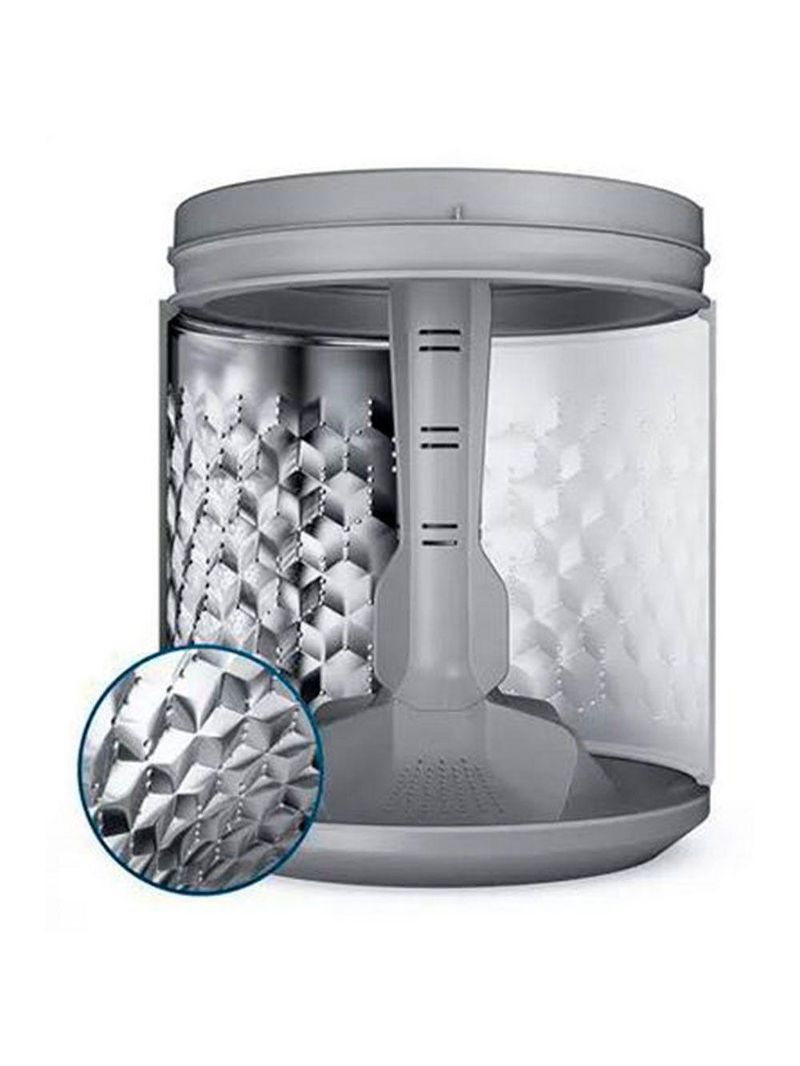 Lavadora De Roupas Led17 17kg Cesto Inox Electrolux Branco 127v