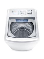 Lavadora De Roupas Led17 17kg Cesto Inox Electrolux Branco 127v