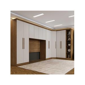 Guarda Roupa Modulado Casal Safira 11 Portas Cumaru/Fendi