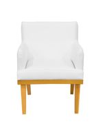 Kit 03 Poltronas Base Mel Beatriz W01 Corano Branco