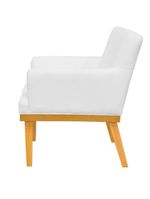 Kit 03 Poltronas Base Mel Beatriz W01 Corano Branco