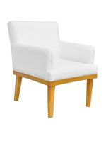 Kit 03 Poltronas Base Mel Beatriz W01 Corano Branco