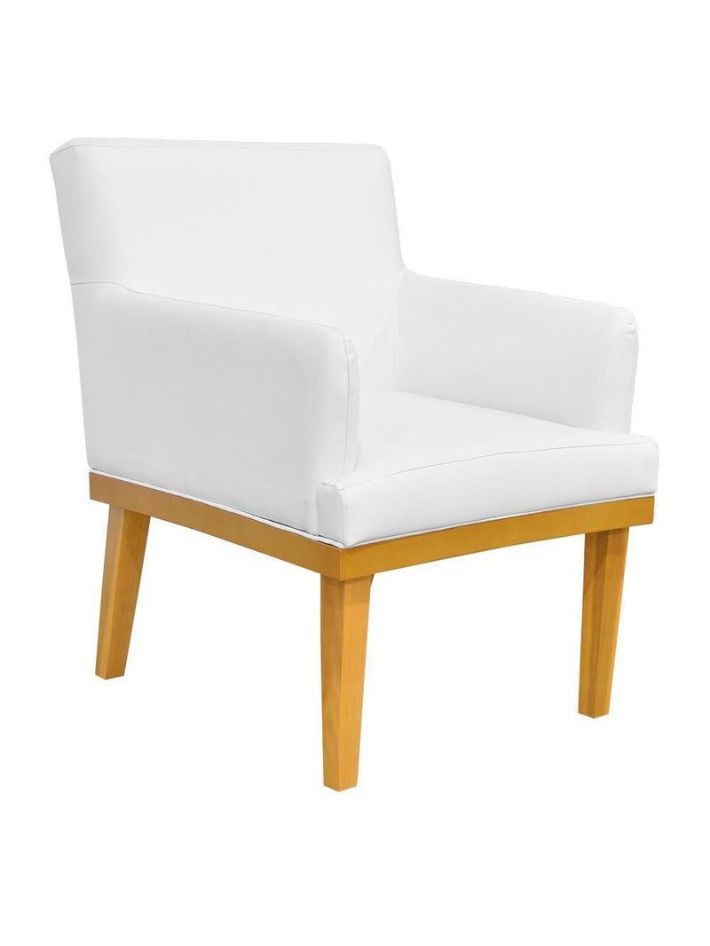 Kit 03 Poltronas Base Mel Beatriz W01 Corano Branco