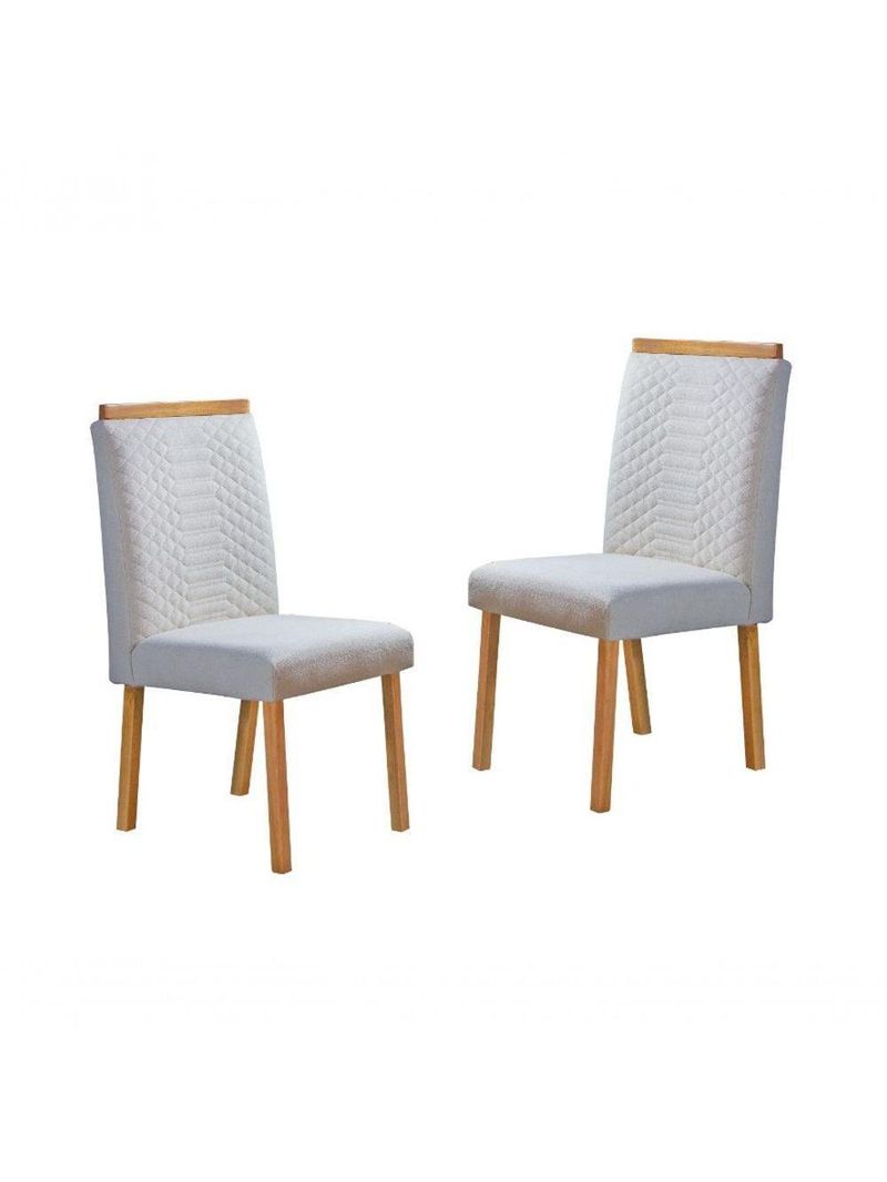 Cadeiras Para Mesa De Jantar Estofada - Alice - Art Salas