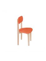 Kit Colore Mesa Com 4 Cadeiras Infantil Laranja