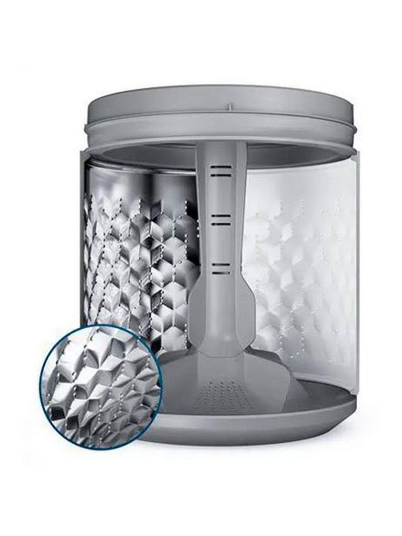 Lavadora De Roupas 17kg Cesto cor utilizada Inox Electrolux Branco 127v