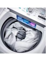 Lavadora De Roupas 17kg Cesto cor utilizada Inox Electrolux Branco 127v