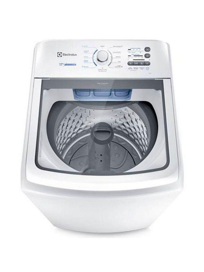 Lavadora De Roupas 17kg Cesto cor utilizada Inox Electrolux Branco 127v