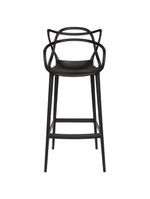 Conjunto com 2 Banquetas Médias Masters Allegra - 66 cm - Preto