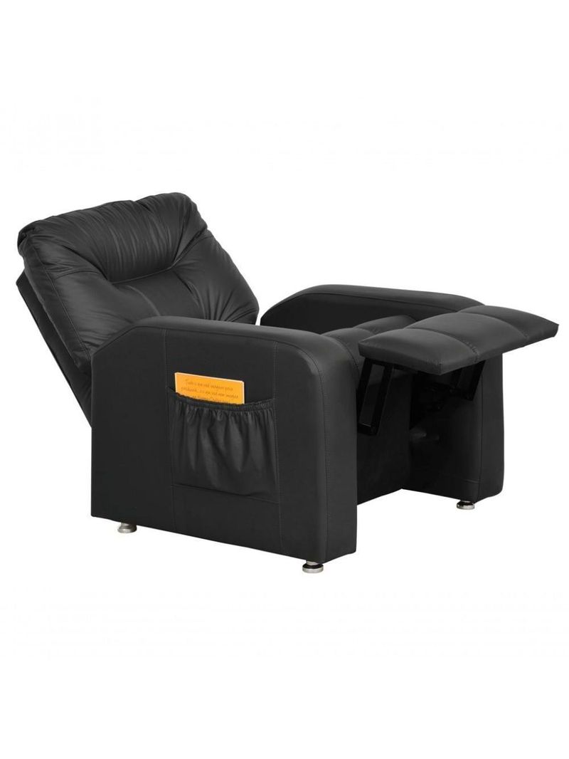 Poltrona Matrix Reclinável Azera - Preto Corino