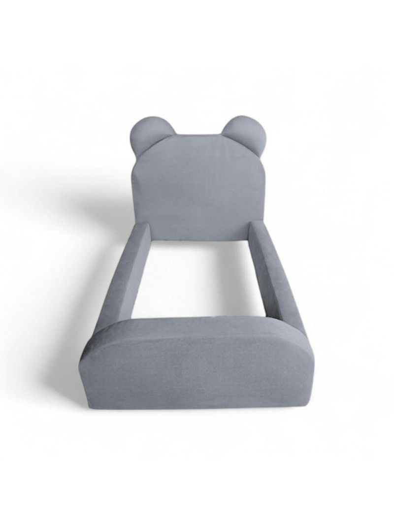 Cama Montessoriana Para Criança Segura e Confortável Soft – Cinza