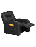 Poltrona Matrix Reclinável Azera - Preto Corino