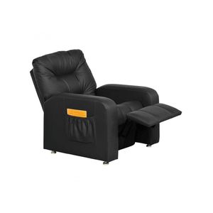 Poltrona Matrix Reclinável Azera - Preto Corino