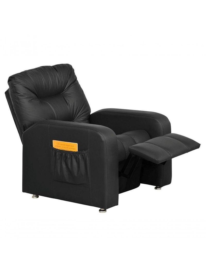 Poltrona Matrix Reclinável Azera - Preto Corino