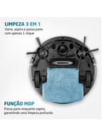 Robô Aspirador De Pó Mondial Smart Clean Rb-07 Bivolt
