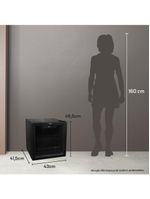 Adega de Vinhos Compressor HQ 36 Litros 12 Garrafas Preto HQ-AV12H 127V