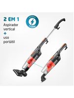 Aspirador de Pó Mondial Turbo Cycle Preto Laranja 220V AP-35