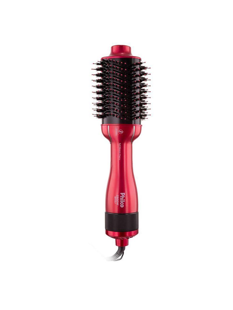 Escova Secadora Philco 4 em 1 Bivolt Soft Beauty Cherry