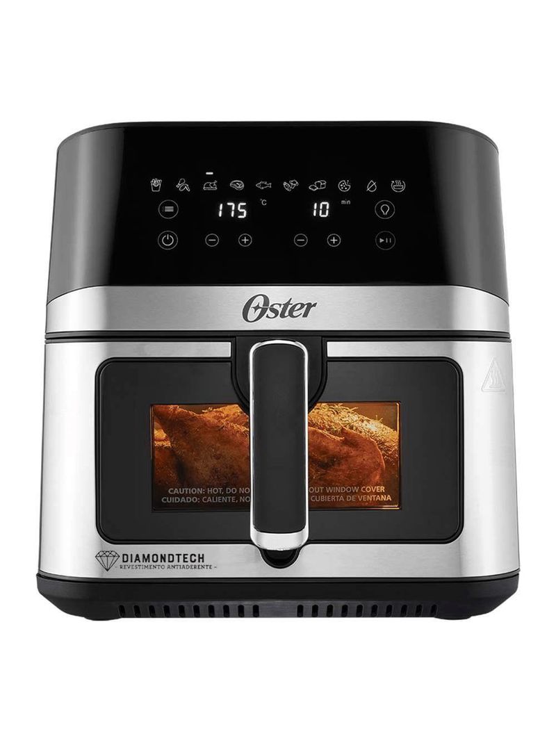 Kit Oster Fritadeira Diamondtech 7,5l E Blender Power Inox 2 Jarras 220V