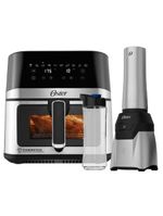 Kit Oster Fritadeira Diamondtech 7,5l E Blender Power Inox 2 Jarras 220V