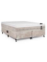 Cama Box + Colchão Castor King Premium One Face