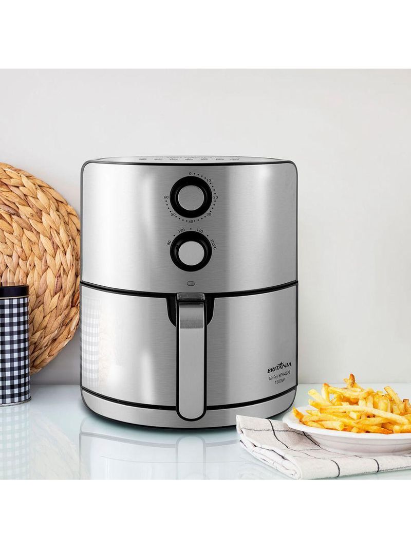 Air Fryer Britânia 4,6L Antiaderente 1500W BFR46PI 110V