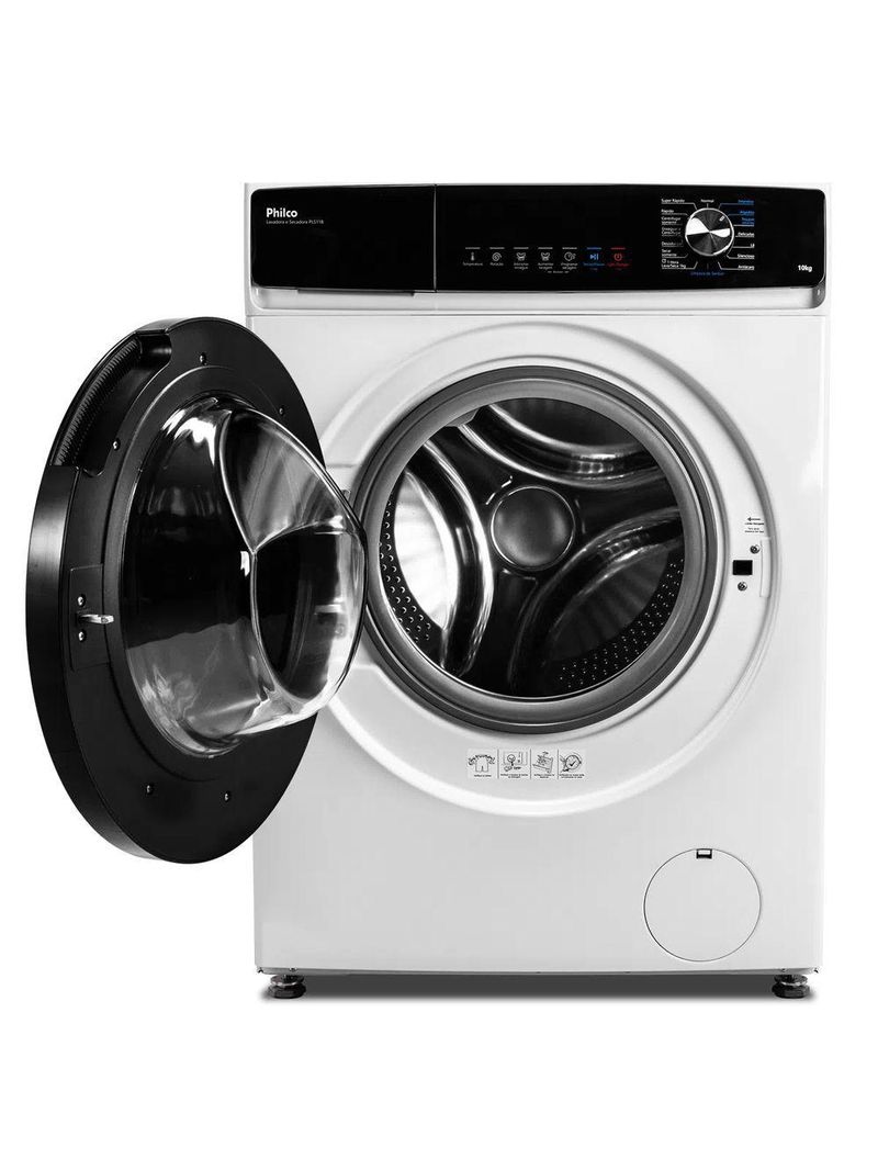 Lava e Seca Philco PLS11B InvertPlus 16 Programas Lavagem 10kg Branca 127V