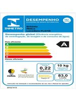 Lava e Seca Philco PLS11B InvertPlus 16 Programas Lavagem 10kg Branca 127V