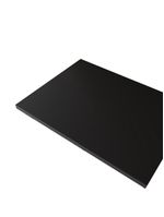 Fruteira De Chão Cozinha Desmontada Aço Cobre Tampo Preto Madri - Cor: Preto