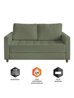 Sofá Cama Casal Marcelle 2 Lugares Talento Móveis Verde