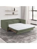 Sofá Cama Casal Marcelle 2 Lugares Talento Móveis Verde
