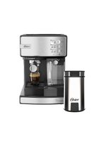 Kit Cafeteira Nova PrimaLatte Inox + Moedor de Café Oster – 220V