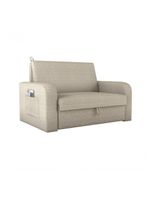 Sofá Cama Daiane 2 Lugares Com Baú Boucle Millenium Matrix