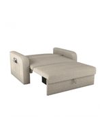 Sofá Cama Daiane 2 Lugares Com Baú Boucle Millenium Matrix