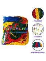 Trampolim Cama Elástica Pula Pula 2,44m Grande Reforçada Colorida Playground