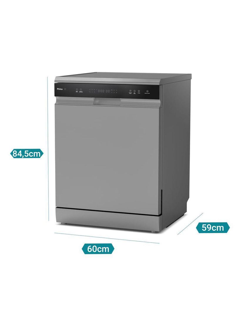 Lava Louças Philco PLL14ID Digital 14 Serviços 110V