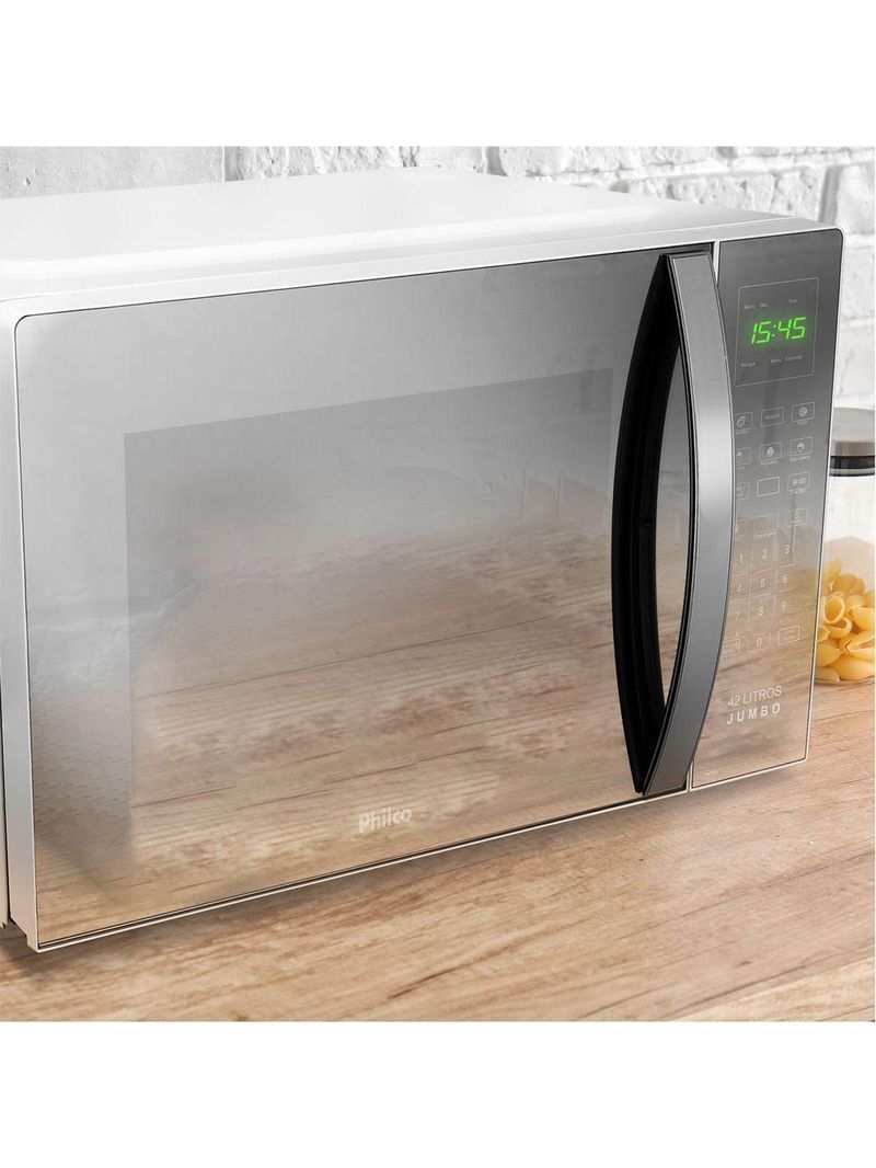 Micro-ondas 42L Philco Jumbo Múltiplas Funções 1560W PMO42EB 110V