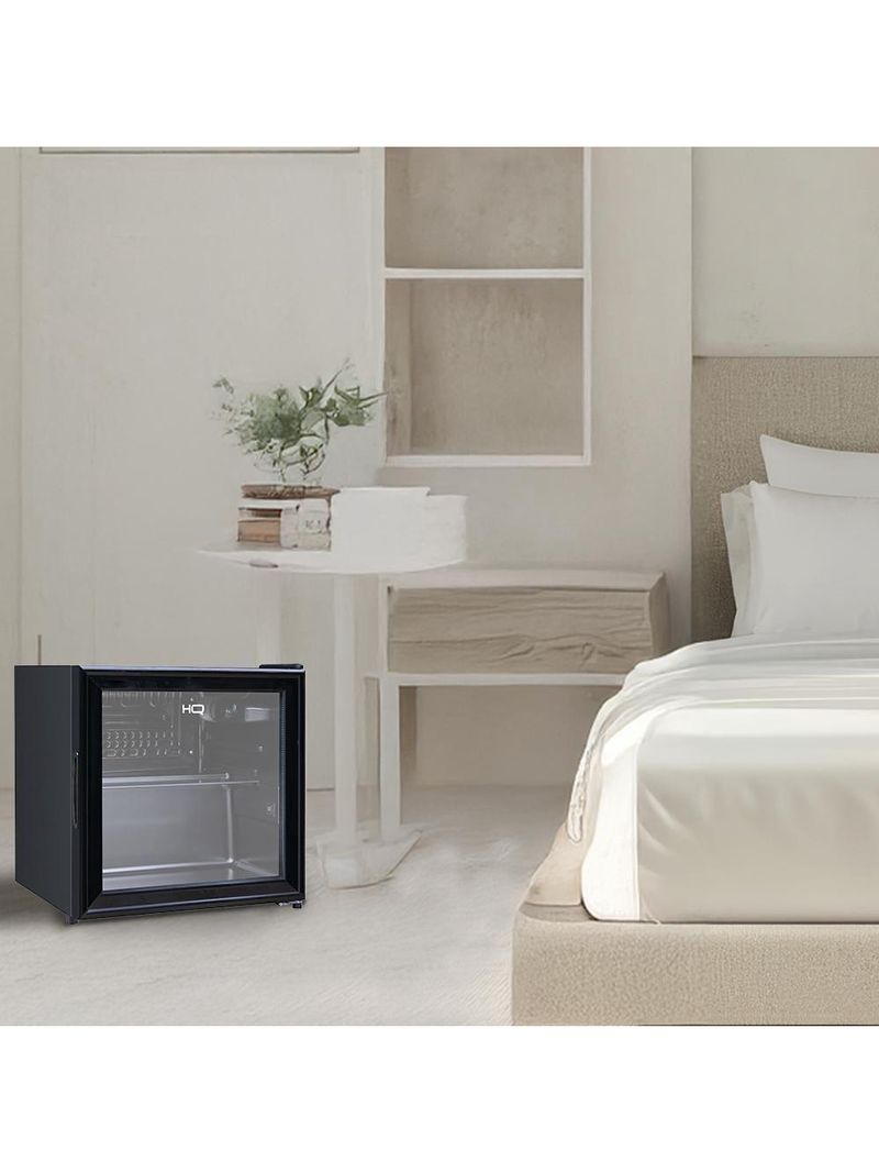 Frigobar Expositor ical HQ Vidro Duplo 50L Preto 220V