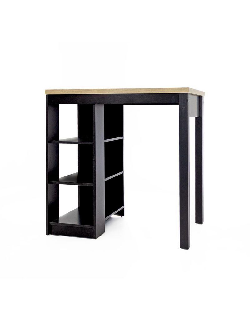 Bancada Cozinha Gourmet Ditália 3 Prateleiras Cd-1022 Preto