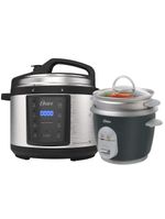 Kit Panela De Pressão E Panela Elétrica De Arroz Oster 220V