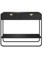 Aparador Organico 2 Gavetas 100cm 28066 Artesano Nero Preto