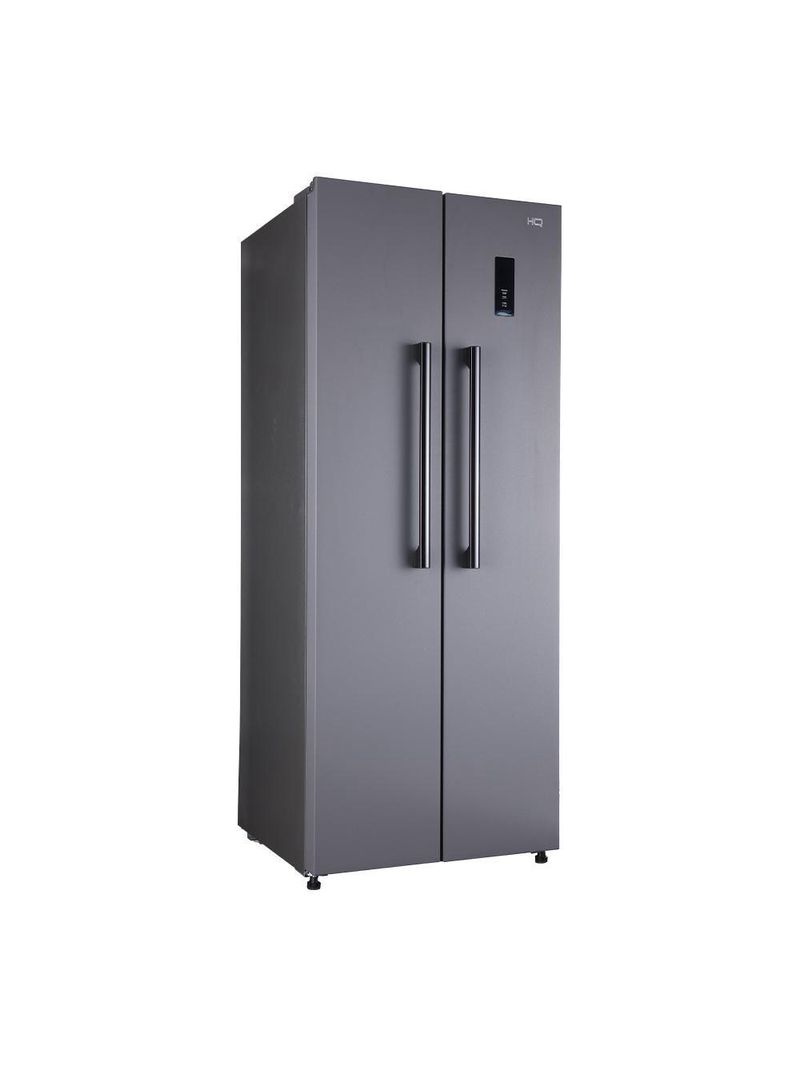 Geladeira Refrigerador HQ Frost Free Side by Side 460 Litros Cinza HQ-460SBSFF 127V