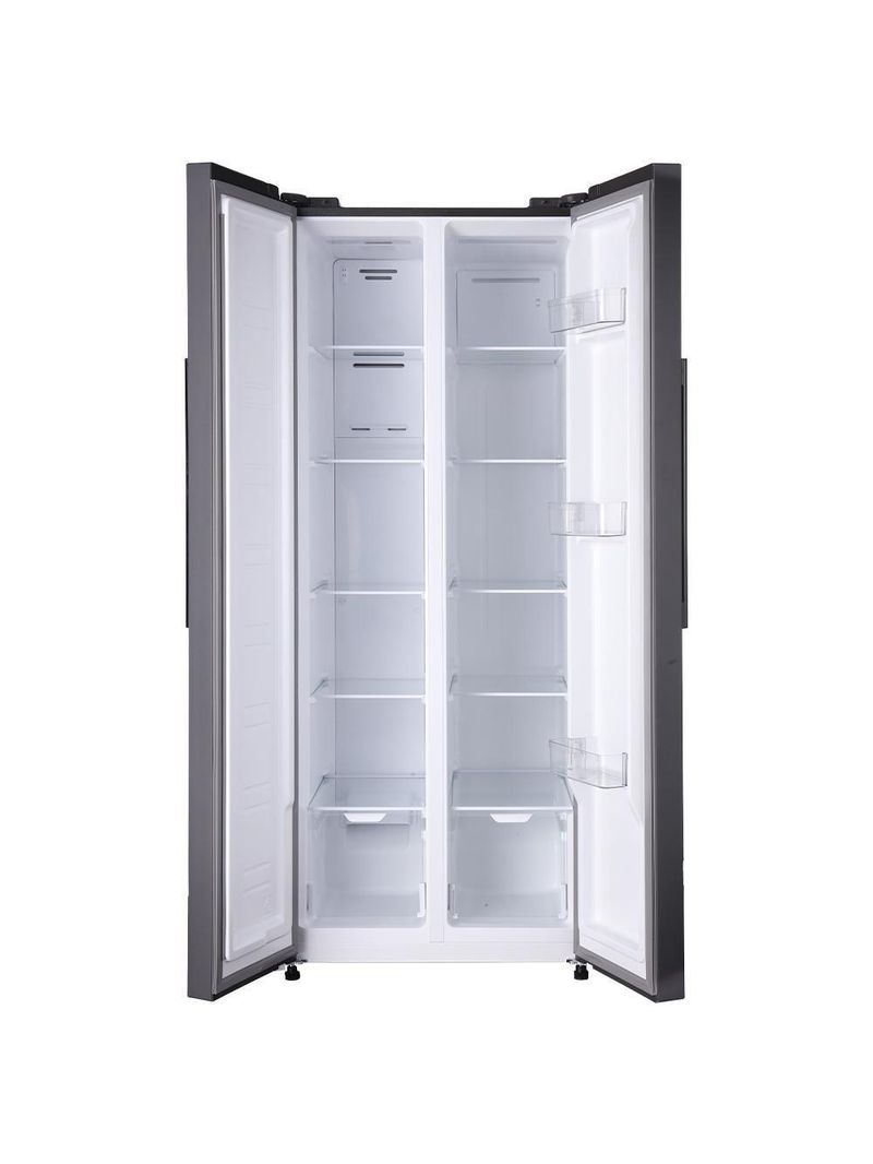 Geladeira Refrigerador HQ Frost Free Side by Side 460 Litros Cinza HQ-460SBSFF 127V