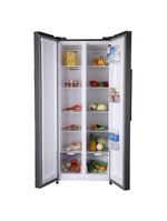 Geladeira Refrigerador HQ Frost Free Side by Side 460 Litros Cinza HQ-460SBSFF 127V