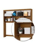 Guarda Roupa Casal Modulado 5 Portas Hercules 4 Portas 4 Gavetas Cinamomo com Off White