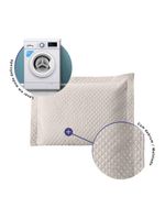 Porta Travesseiro Avulso 70cm x 50cm 1 Peça Prime Ultrassônico 100% Poliéster – Palha